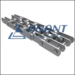 A close-up image of Anant Engineering's conveyor chain used in material handling systems.