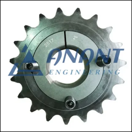 A close-up image of Anant Engineering's customized sprocket tailored for specific industrial applications.