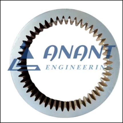 A close-up image of Anant Engineering's internal external gear used in mechanical systems.