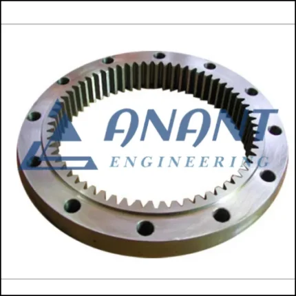 A close-up image of Anant Engineering's internal and external gears used in mechanical systems.