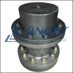 A close-up image of Anant Engineering's pin bush coupling used in mechanical systems.