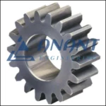 A close-up image of Anant Engineering's spur gear used in mechanical systems.